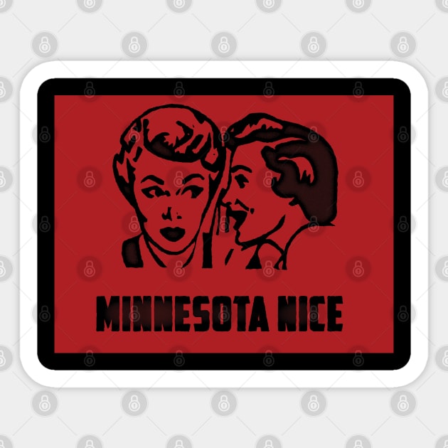 Gossip Ladies Sticker by MinnesotaNiceDesigns